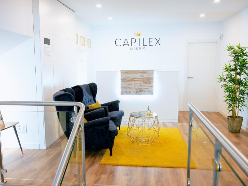 Interior de las instalaciones de Clínica Capilex Madrid
